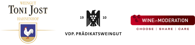 Logo vinařství Toni Jost a certifikace